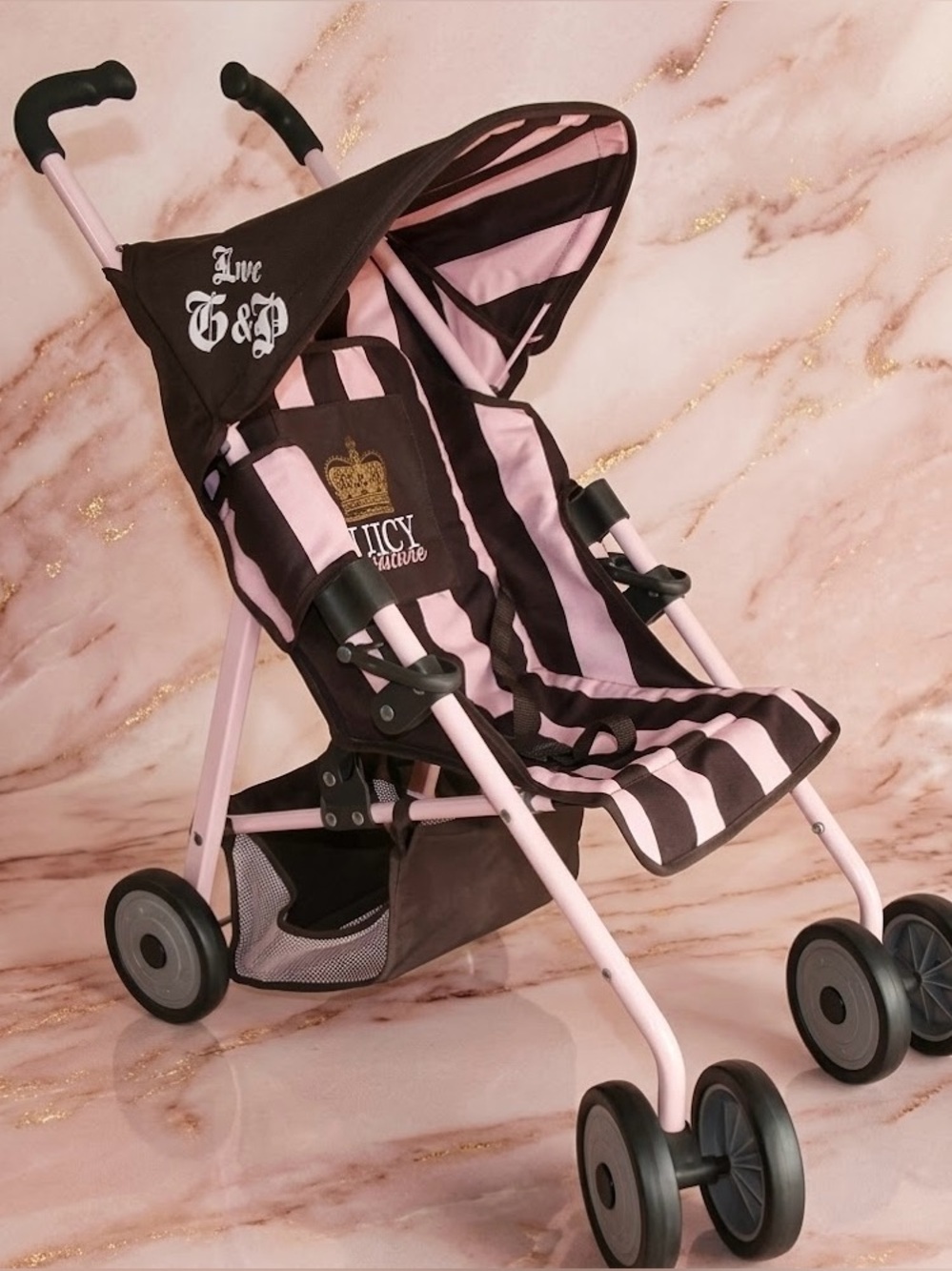 Juicy Couture Doll stroller vintage Y2K